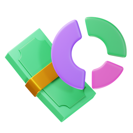 Money Report  3D Icon