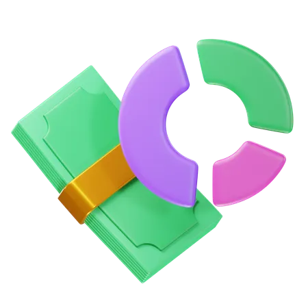 Money Report  3D Icon