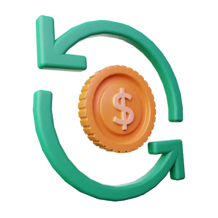 Money Revenue  3D Icon
