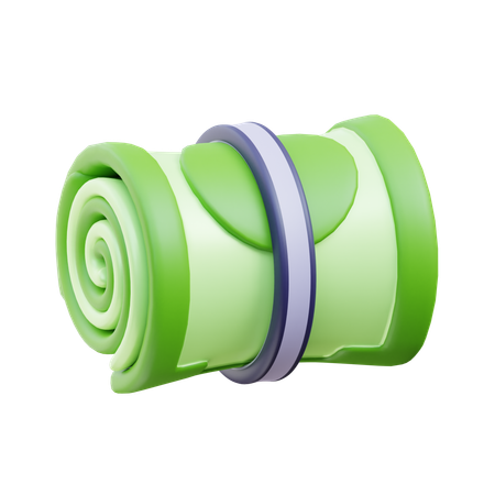 Money Roll  3D Icon