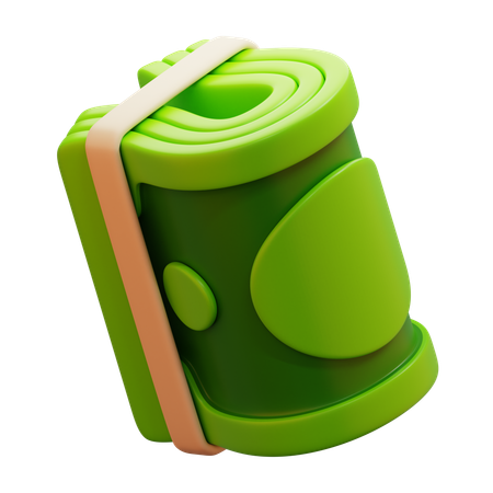 Money Roll  3D Icon