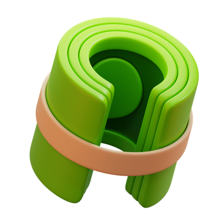 Money Roll  3D Icon