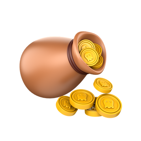 Money Sack  3D Icon