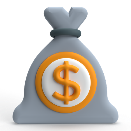 Money Sack  3D Icon