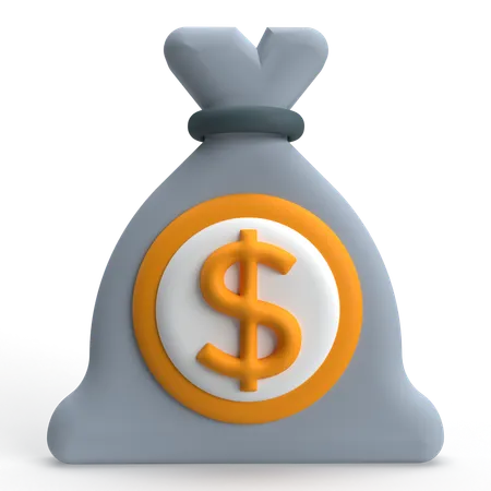 Money Sack  3D Icon