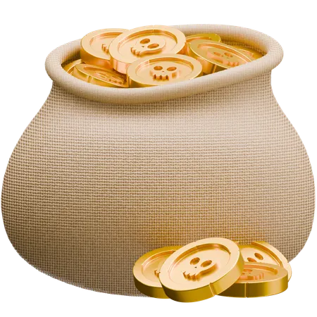 Money Sack  3D Icon