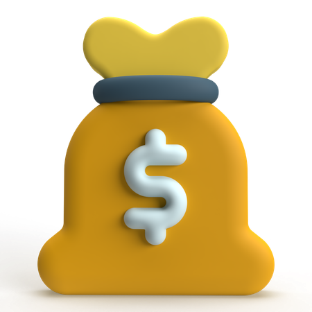 Money Sack  3D Icon