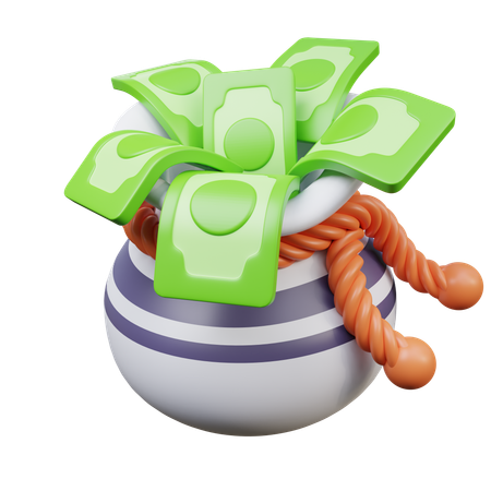 Money Sack  3D Icon