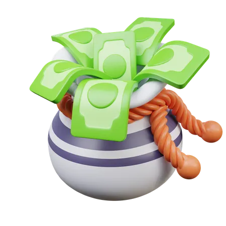 Money Sack  3D Icon