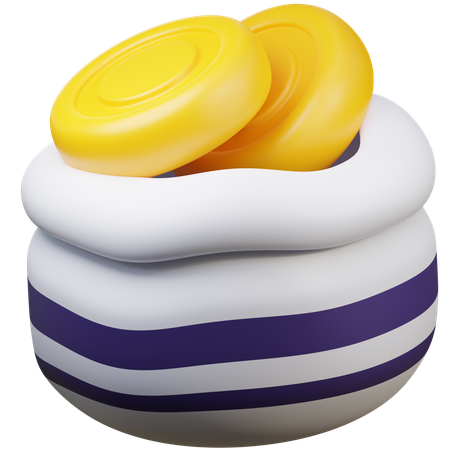 Money Sack  3D Icon