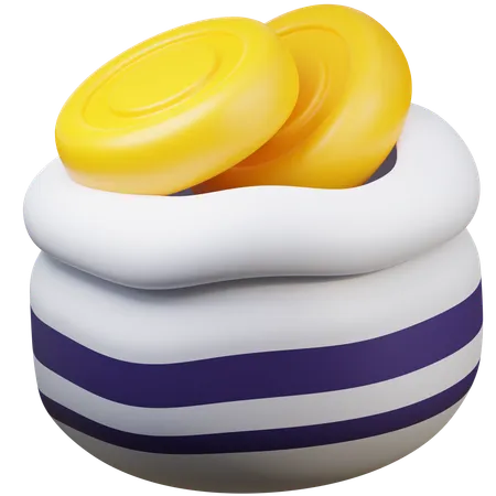 Money Sack  3D Icon