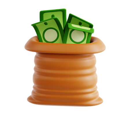 Money Sack  3D Icon