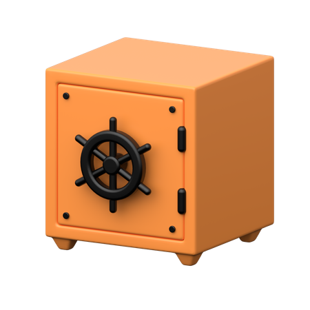 Money Safe  3D Icon