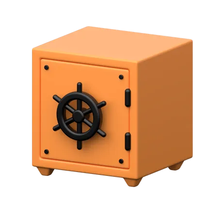 Money Safe  3D Icon