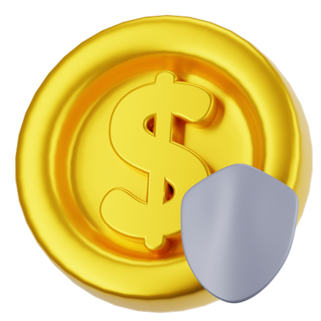 Money Safe  3D Icon