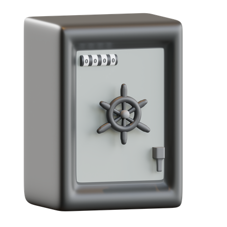Money safe  3D Icon