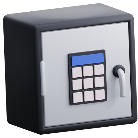 Money Safe  3D Icon