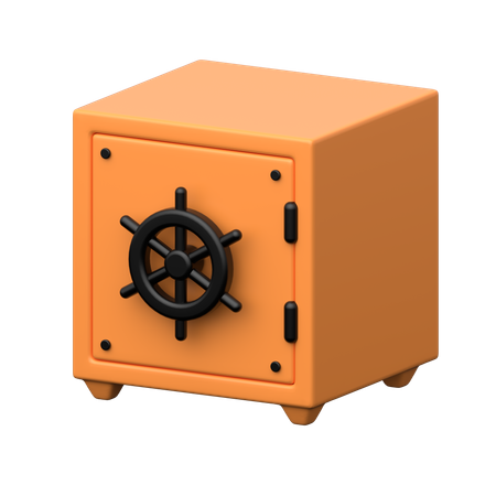 Money Safe  3D Icon