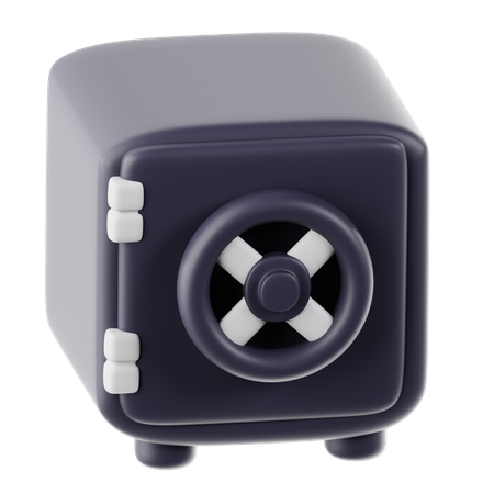 Money Safe Box  3D Icon