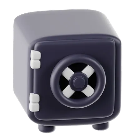 Money Safe Box  3D Icon