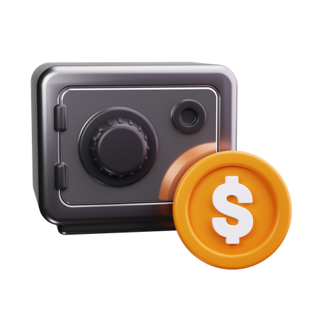 Money Safety  3D Icon