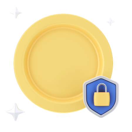 Money Safety  3D Icon