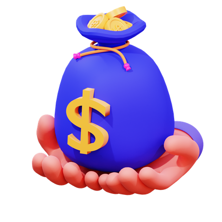 Money Saving  3D Icon