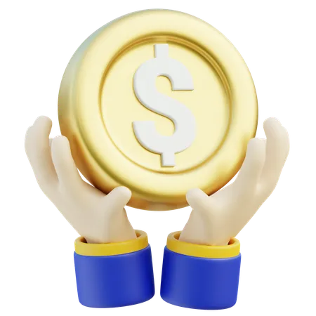 Money Saving  3D Icon