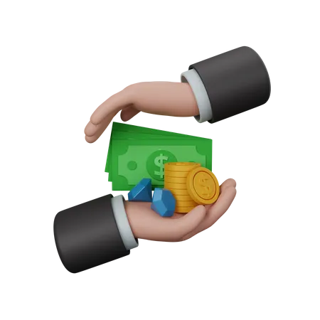 Money Saving  3D Icon
