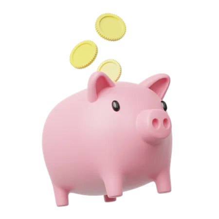 Money Savings  3D Icon