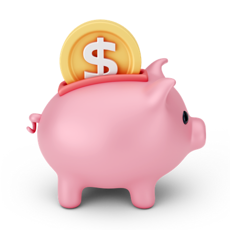 Money Savings  3D Icon