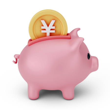 Money Savings  3D Icon