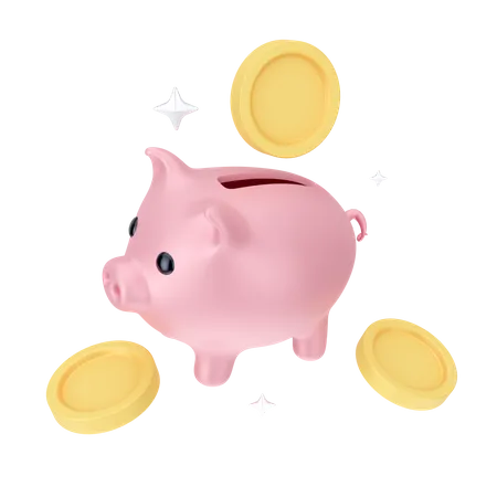 Money Savings  3D Icon