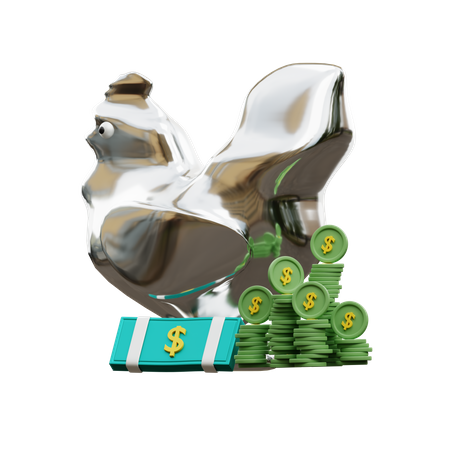 Money Savings  3D Icon