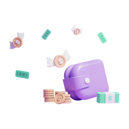 Money Savings  3D Icon