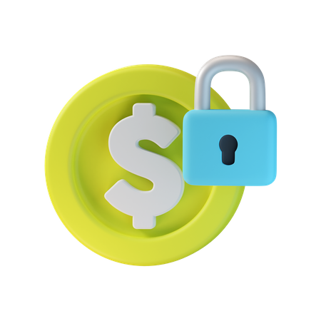 Money Secure 3D Icon