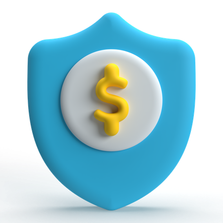 Money Security  3D Icon