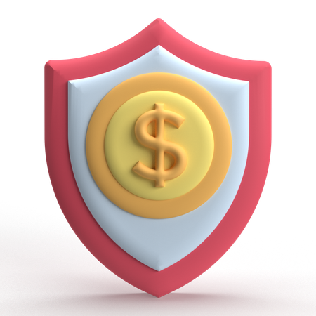 Money Security  3D Icon