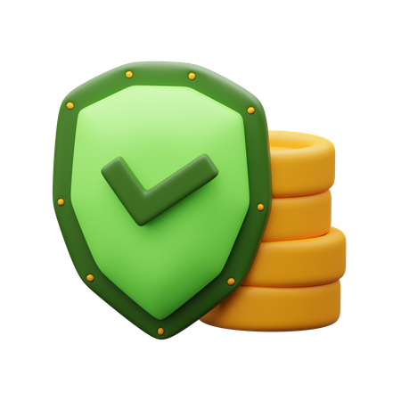 Money security  3D Icon