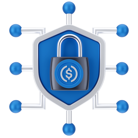 Money security  3D Icon