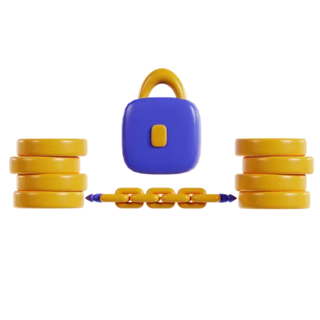 Money Security  3D Icon