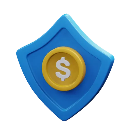 Money Security  3D Icon