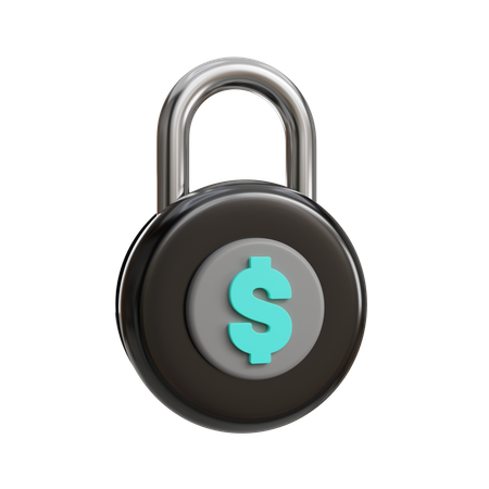 Money Security  3D Icon