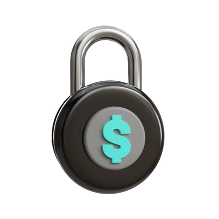 Money Security  3D Icon