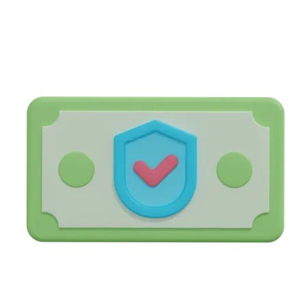 Money Security  3D Icon