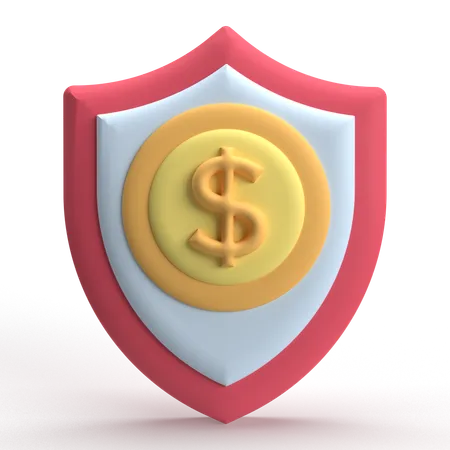 Money Security  3D Icon
