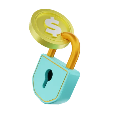 Money Security  3D Icon