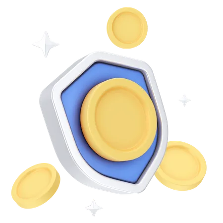 Money Security  3D Icon