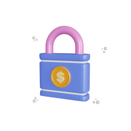 Money Security  3D Icon
