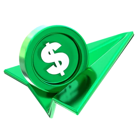 Money Send  3D Icon